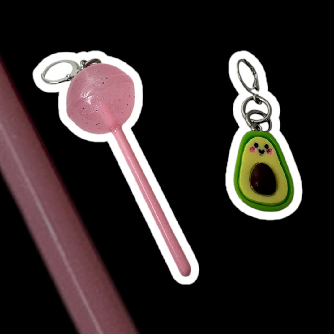 Aretes súper go! 2 piezas